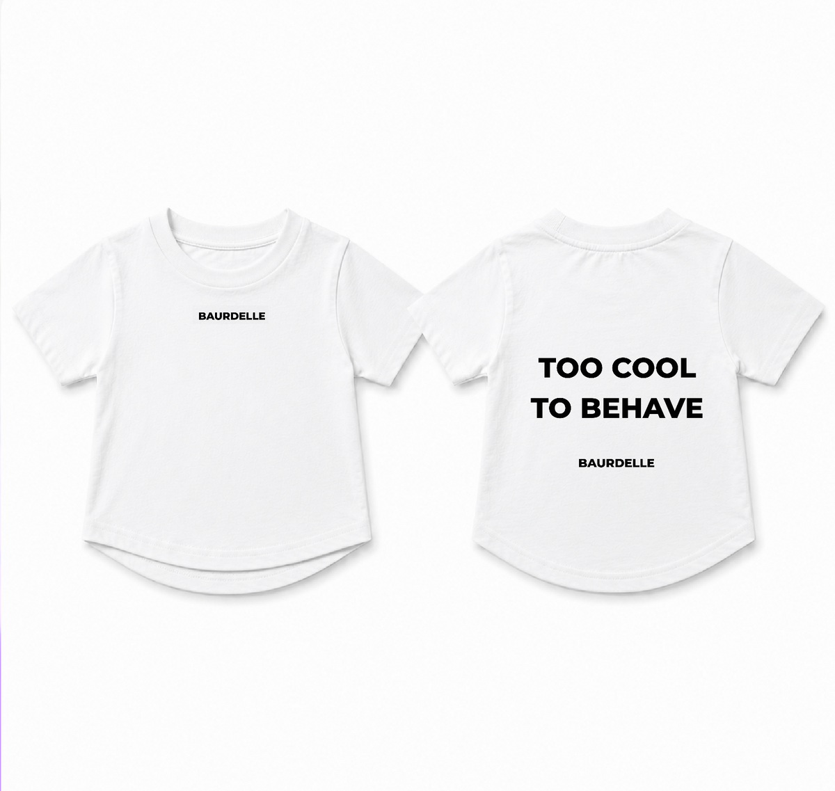THE MENACE DUO - Dog + Human Tee Set