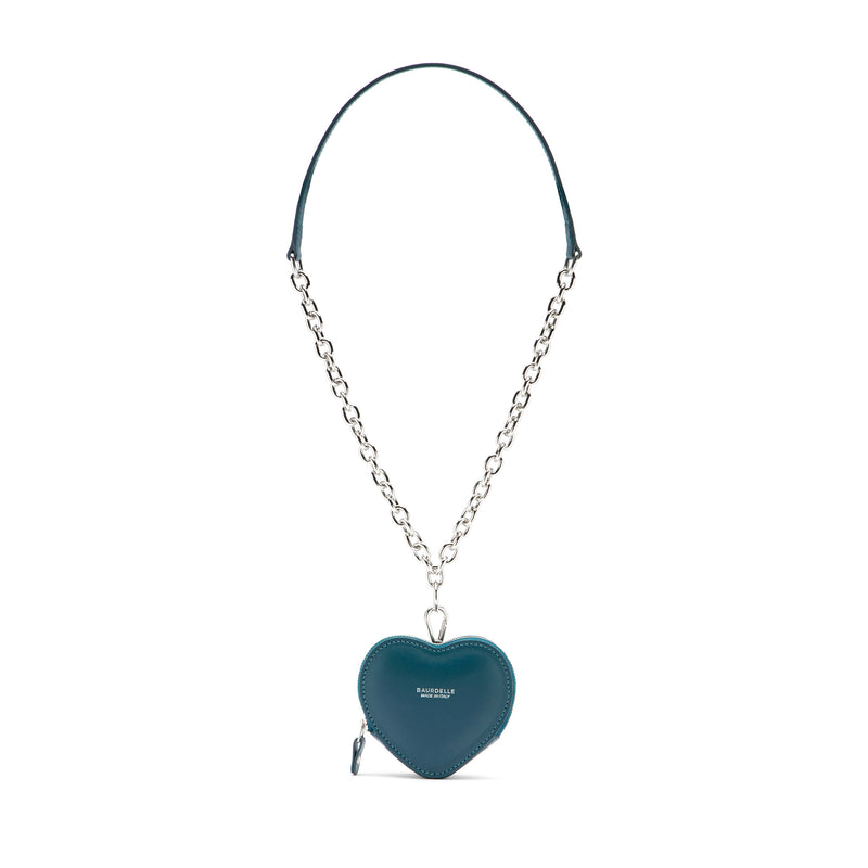 POUCH CUORE CON TRACOLLA