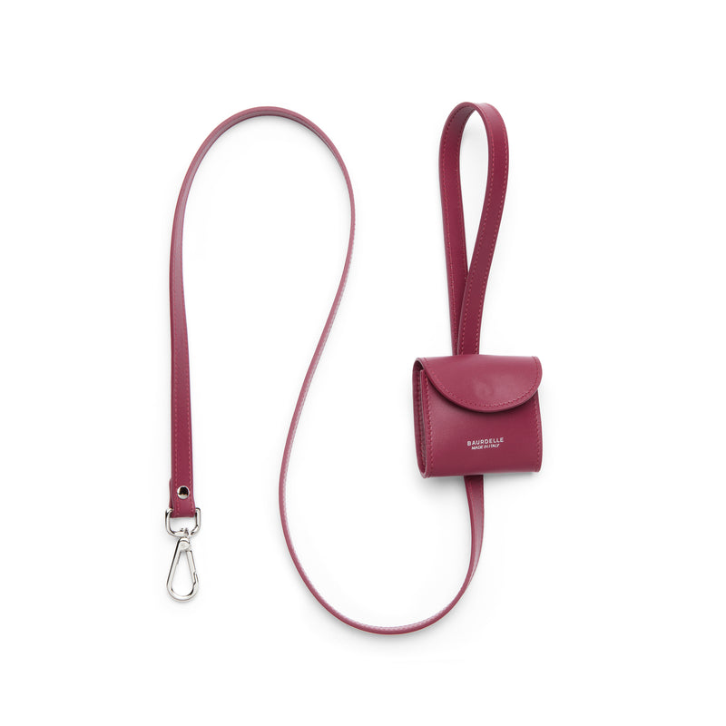 GUINZAGLIO MINIMAL CON PORTA SACCHETTI